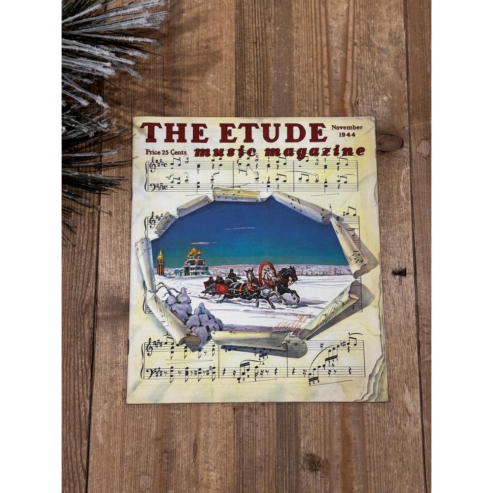 Vintage Music magazine: November 1944 The Etude
